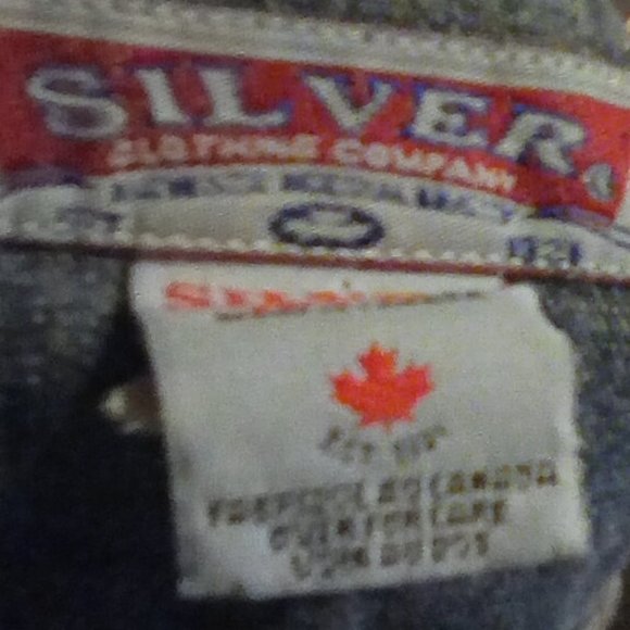 Silver Jeans Co. Dark Blue Denim Coat - Picture 1 of 4